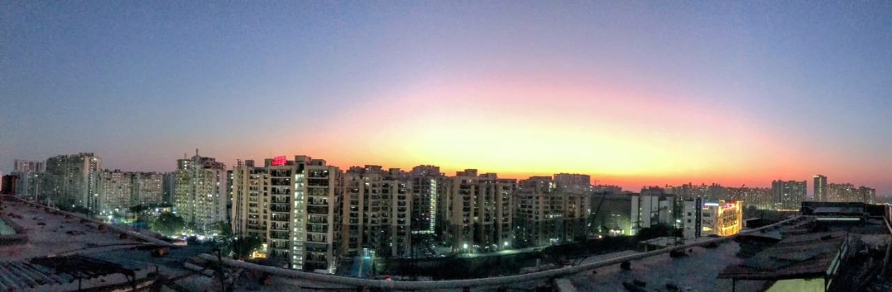 Ghaziabad River Hindon & Skyline